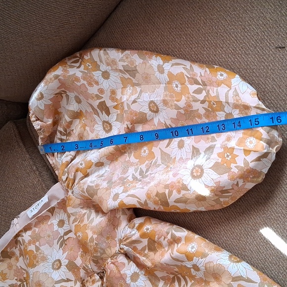 Storia Pink and Gold Floral Dress - Picture 8 of 8